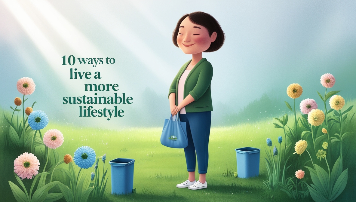 10 Ways to Live a More Sustainable Lifestyle