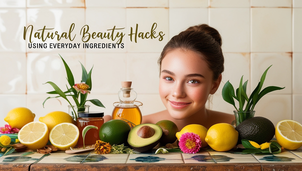 Natural Beauty Hacks Using Everyday Ingredients