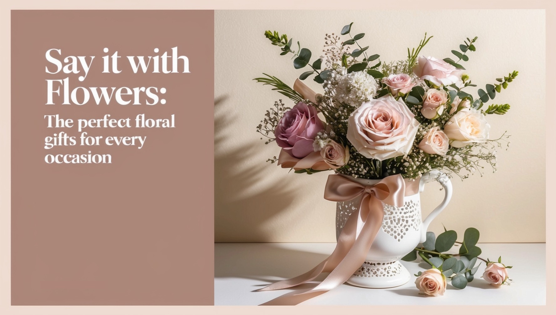 Say It with Flowers: The Perfect Floral Gifts for Every Occasion