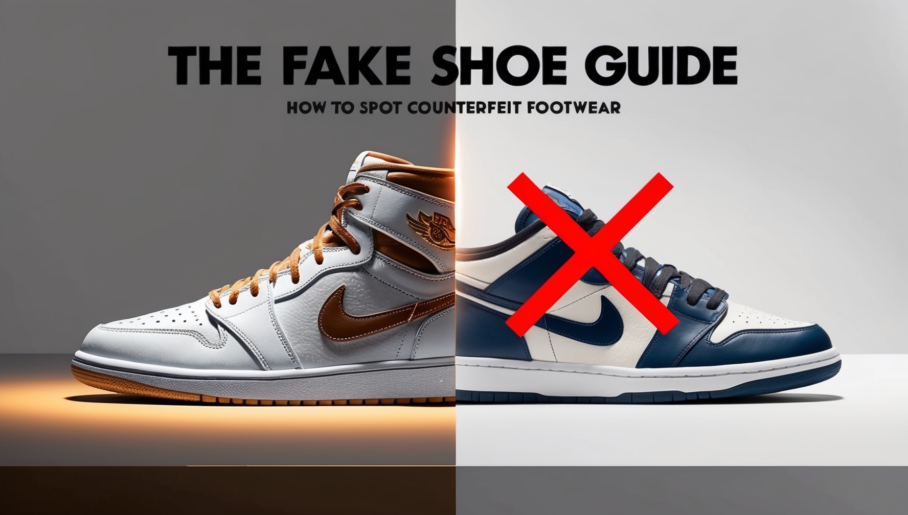 The Fake Shoe Guide - How to Spot Counterfeit Footwear