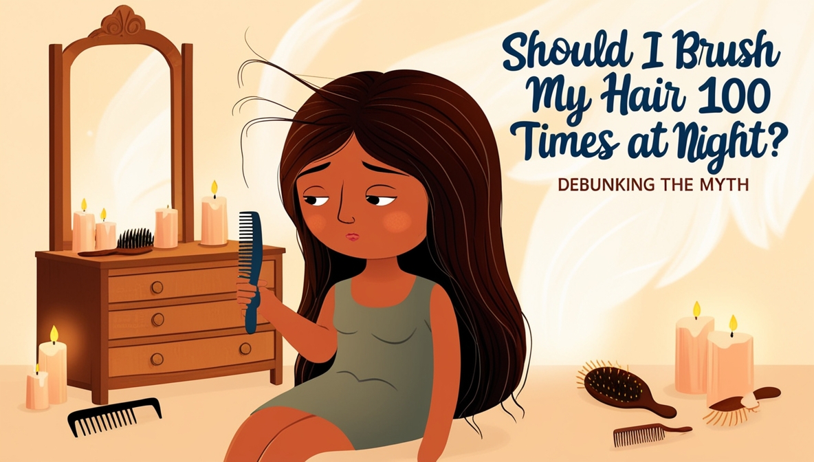 Should I Brush My Hair 100 Times at Night? Debunking the Myth