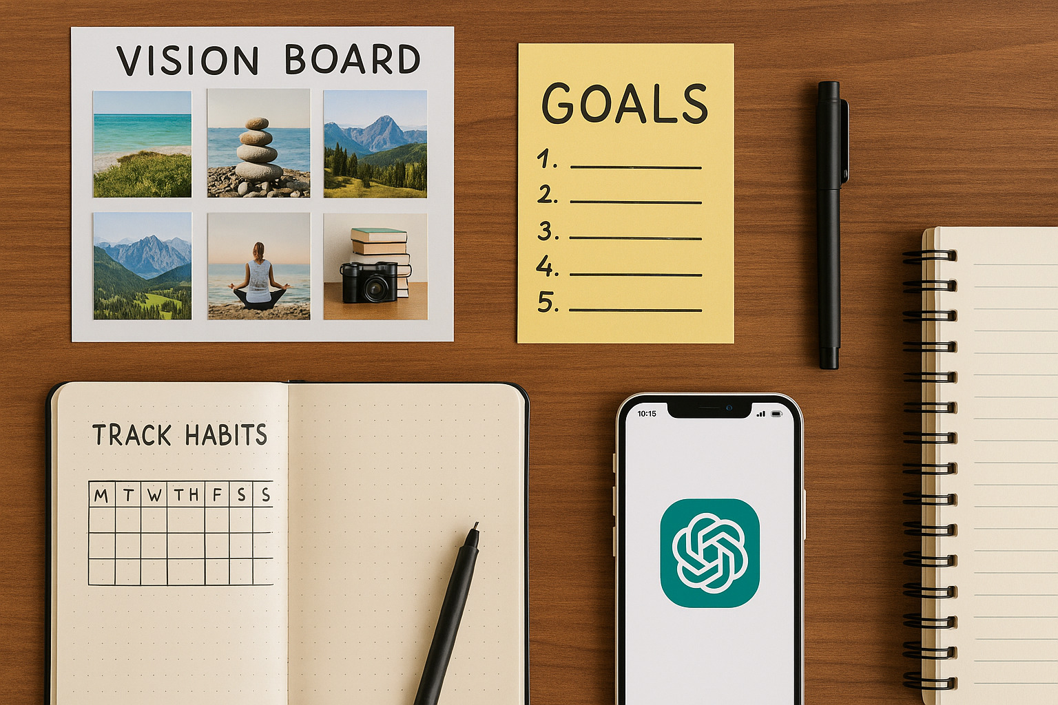 From Vision Boards to AI Assistants: Goal Setting Tools That Work